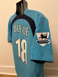 Image 6 of Tottenham Hotspur “DEFOE 18” 2006/07 Away Shirt + PL patches (L)