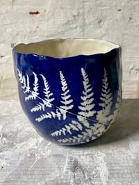 Small Planter - indigo