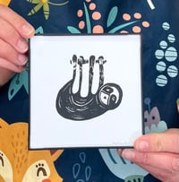 Image 1 of “Sloth” Framed Mini Print