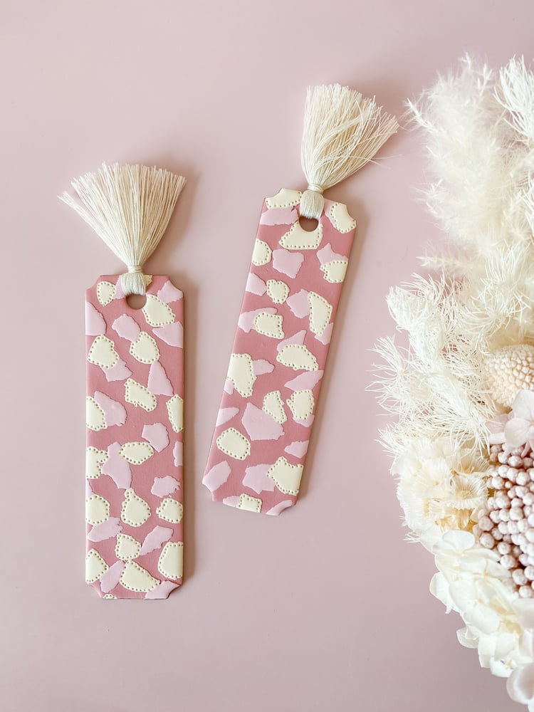 Image of Pink And Yellow Bookmark