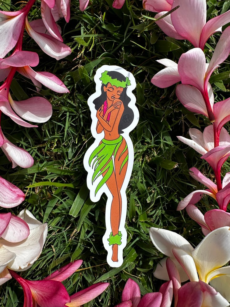Image of Hula Honey Sticker