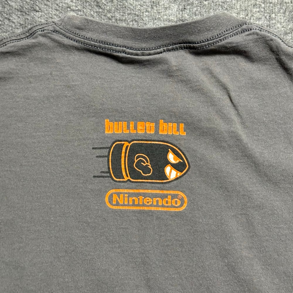 Image of 2000s Nintendo Bullet Bill Mario Graphic Tee (L)