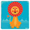 Sun Lion Modern Nursery Art Print