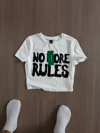 no more rules shirt (sz med)