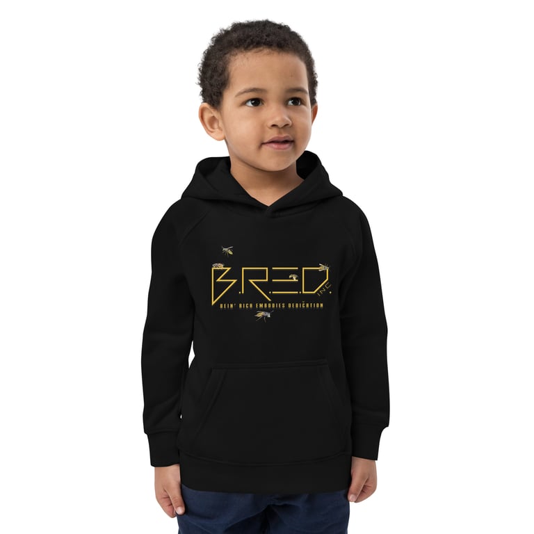 Kids BRED YELLOW JACKET hoodie Image 2