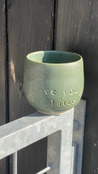 Love you a latte Mørkegrøn