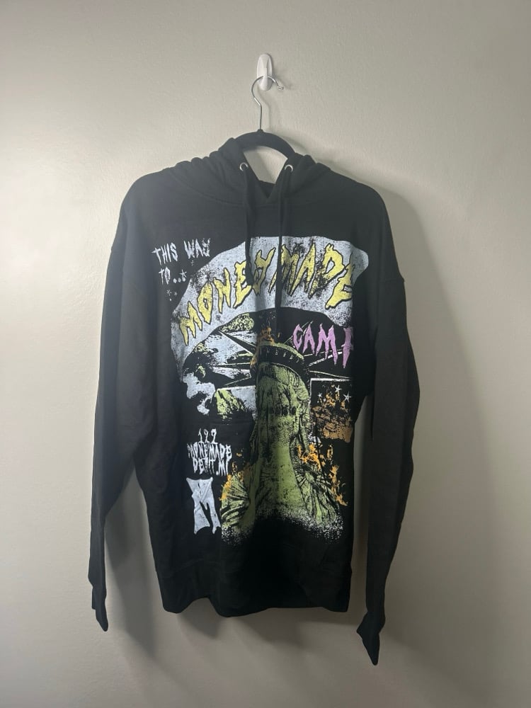 Image of MONEY MADE BLIND BY CHOICE HOODIE -L-