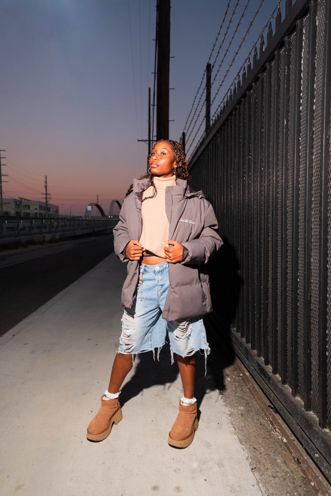 Image of JustBeDope Puffer Jacket