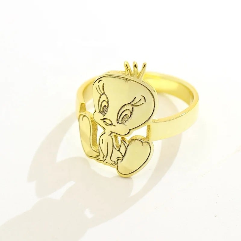 Image of Custom cartoon character rings