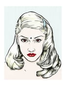 Image of Gwen Stefani print