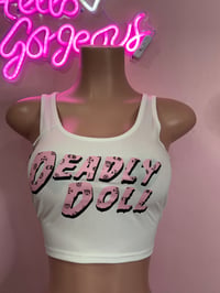 Doll Tank- white 