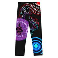 Image 1 of Kid's Leggings “Snake Dreaming”