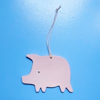 Image 1 of Marcipangris - ophæng / lille gris