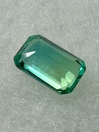 Image 14 of Natural light Teal Serendibite emerald-cut, 5.0ct