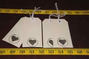 Image of pack of 4 gift tags