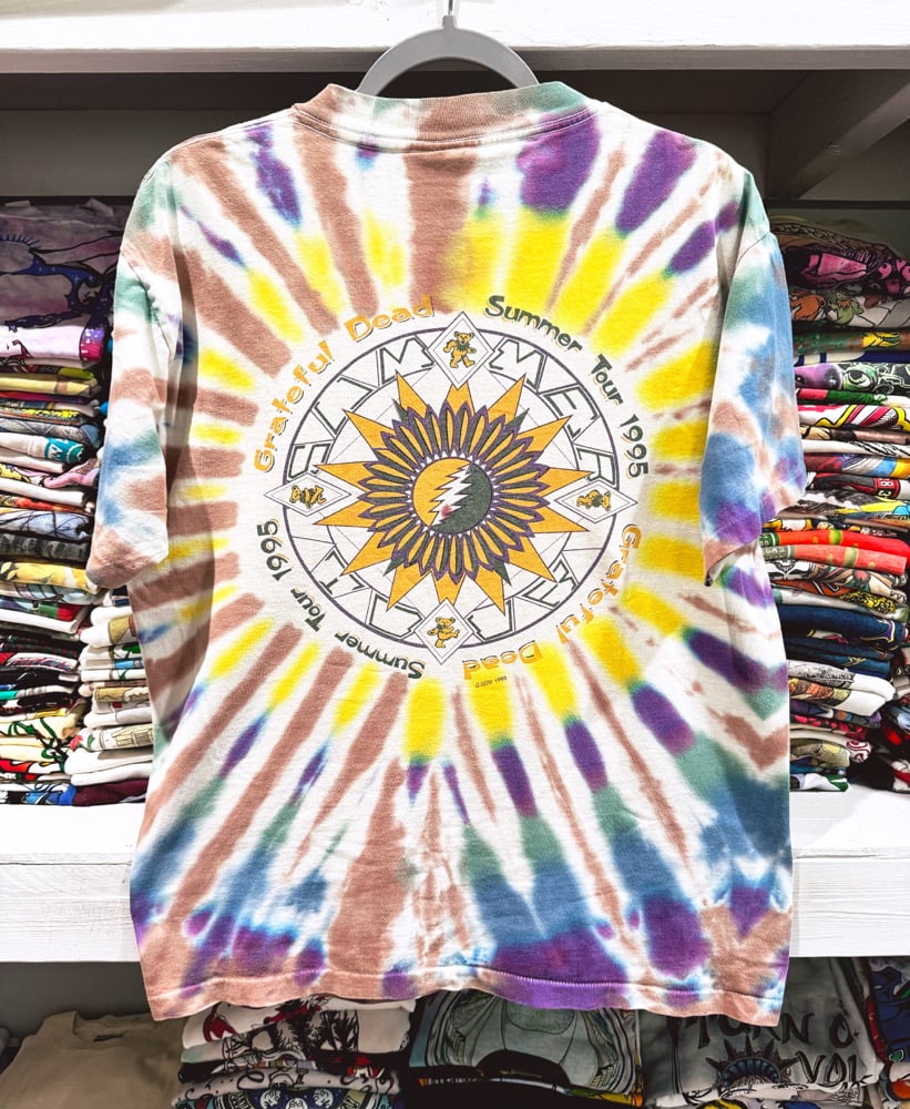 Grateful Dead 1995 Tour 'Steal Your Face' T-Shirt — Size L