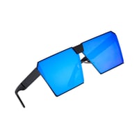 Image 1 of Cool blue square frames