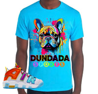 Image 1 of Frenchie Splash Art T-Shirt In Multiple Colors 