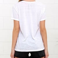 Image 4 of CHASER beer lime &  sunshine white t-shirt