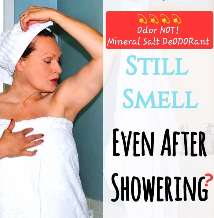 ODOR NOT! Mineral Salt DEodorant Alternative (2 oz.) & Body/Feet Spray (6 oz.)