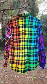 Image 6 of Buffalo Rainbow Flannel