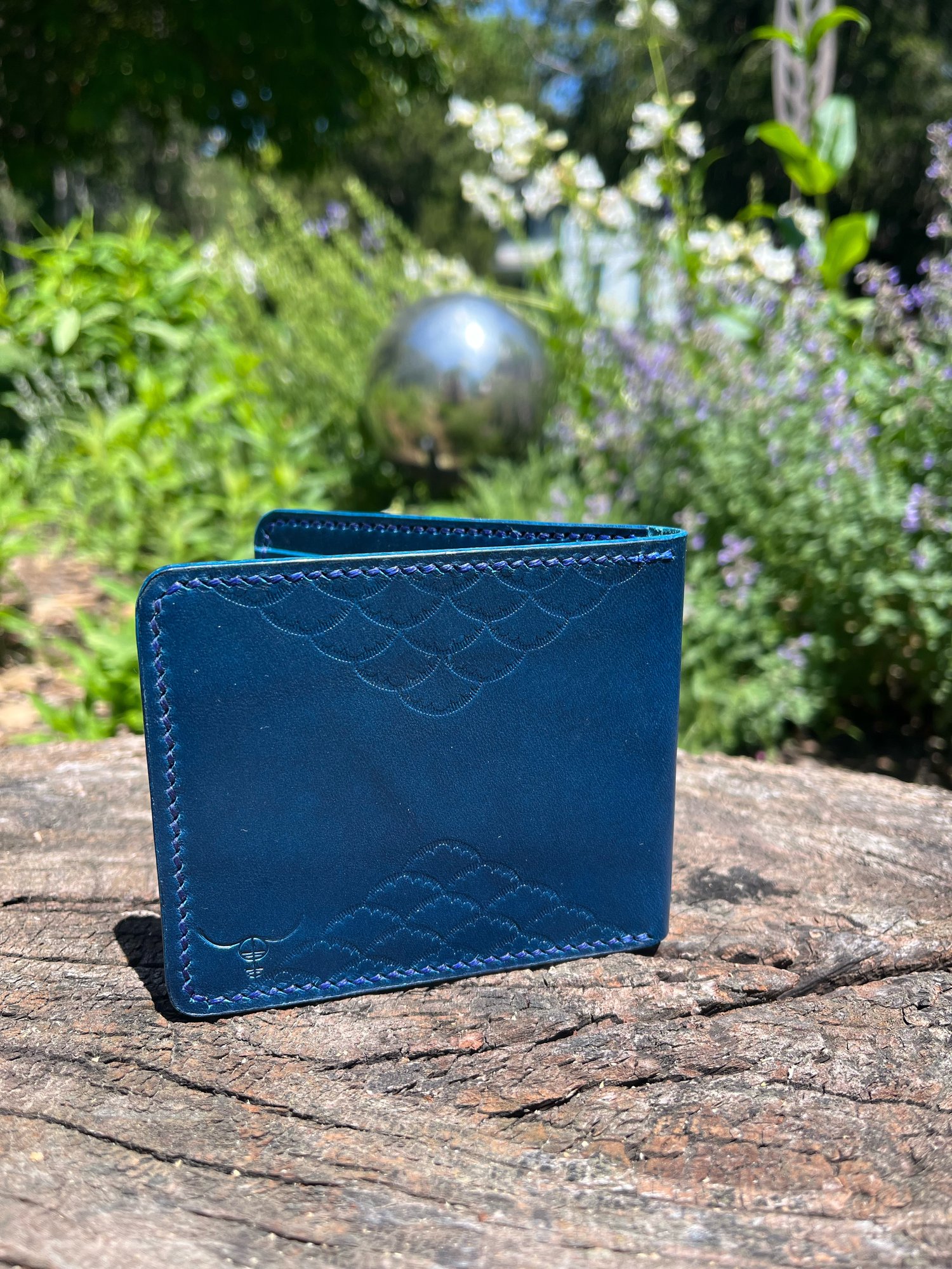 Image of Blue Buttero 8-Pocket Slim Bifold 