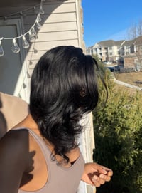 Image 3 of 16 inch READY TO WEAR 10x6 Lace Closure SILKY STRAIGHT Wig