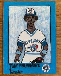 Tony Fernandez. Single Card. 