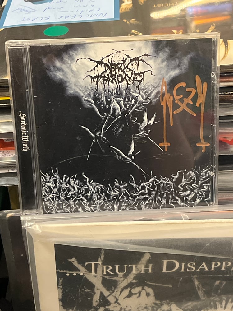 Image of CD Darkthrone «Sardonic Wrath» SIGNED
