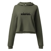 Image 2 of "I stand for science" crop hoodie