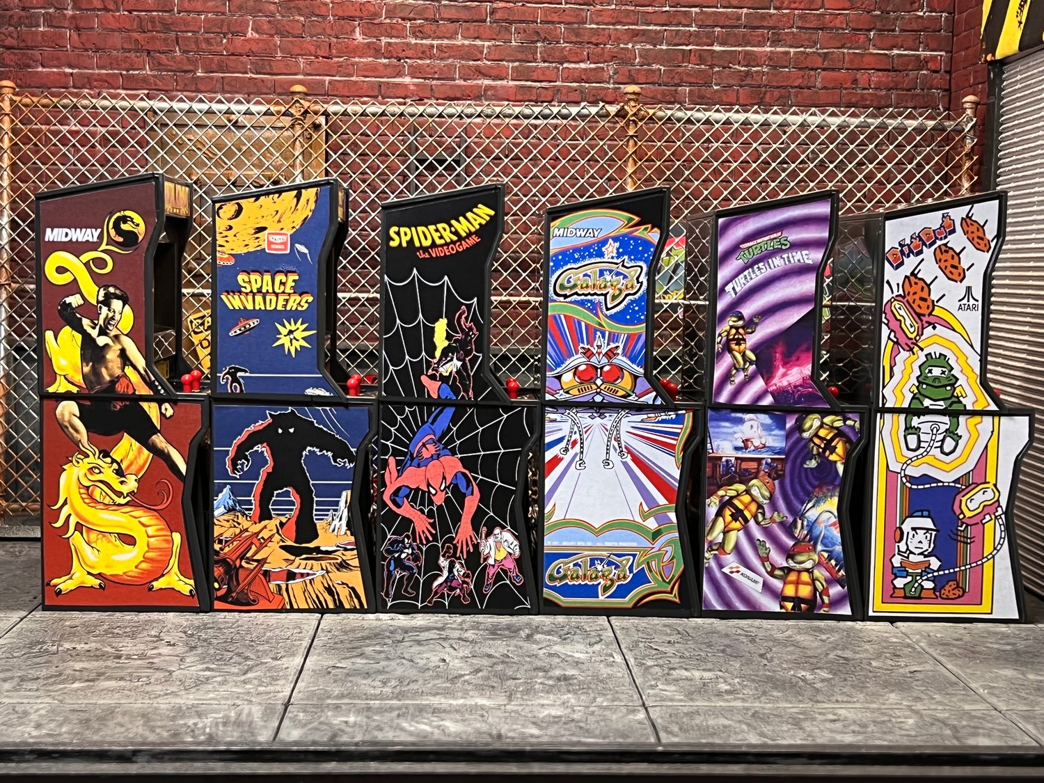 1:12 Arcade Stickers Wave 3 | Shelf Presents