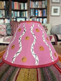 Image 1 of Squiggles Ranjani Pink - 25cm base, fabric shade