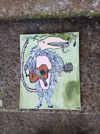 Image 2 of Possum Playing Guitar 