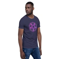 Image 21 of Pink and Purple Pentagram Unisex t-shirt