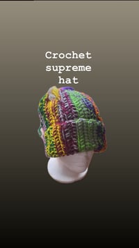 Image 3 of Unisex crochet beanies