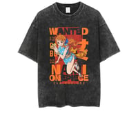 One Piece washed oversized vintage t-shirt Nami