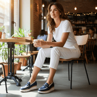 Image 2 of DORKING D9298 NAVY COMBO