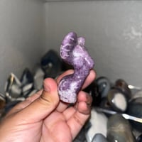 Image 2 of Lepidolite Angel Goddess 