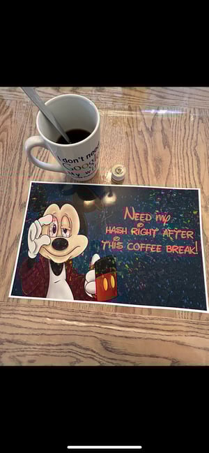 Image of Need Hash holo artprint