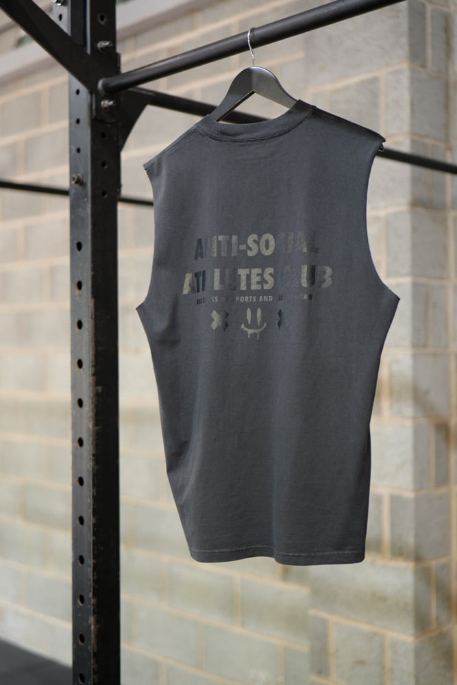 Image of BLACKOUT FADED VEST