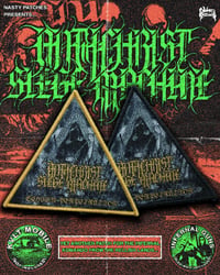 Antichrist Siege Machine - Schism Perpetration woven patch 