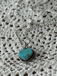 Image 1 of Kingman Heart Necklace