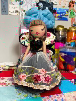 Image of FLY ME AWAY SMALL ART DOLL