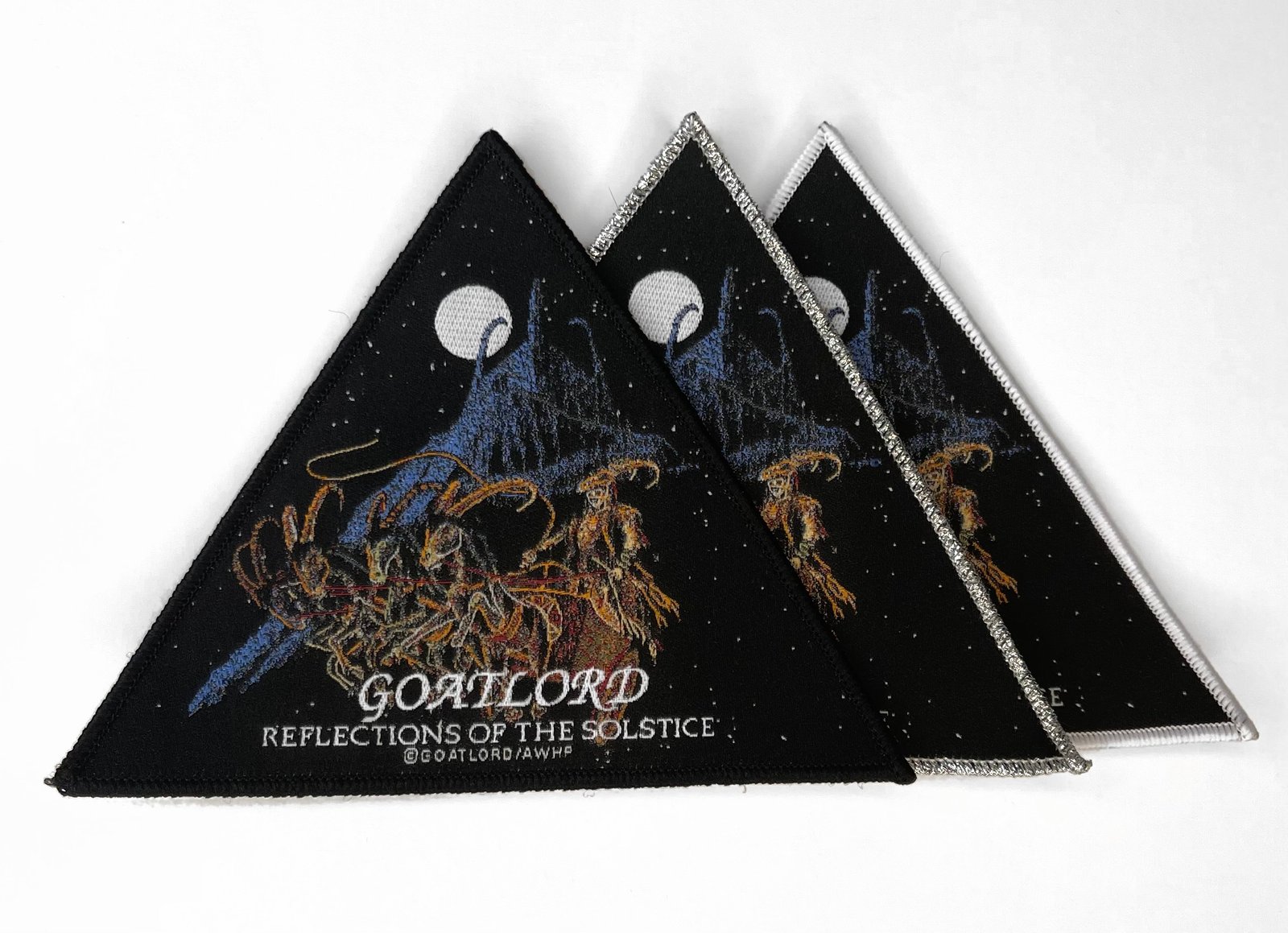 Goatlord- Reflections Of The Solstice Woven Patch