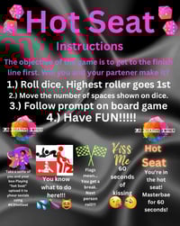 Image 2 of Hot Seat Board Game