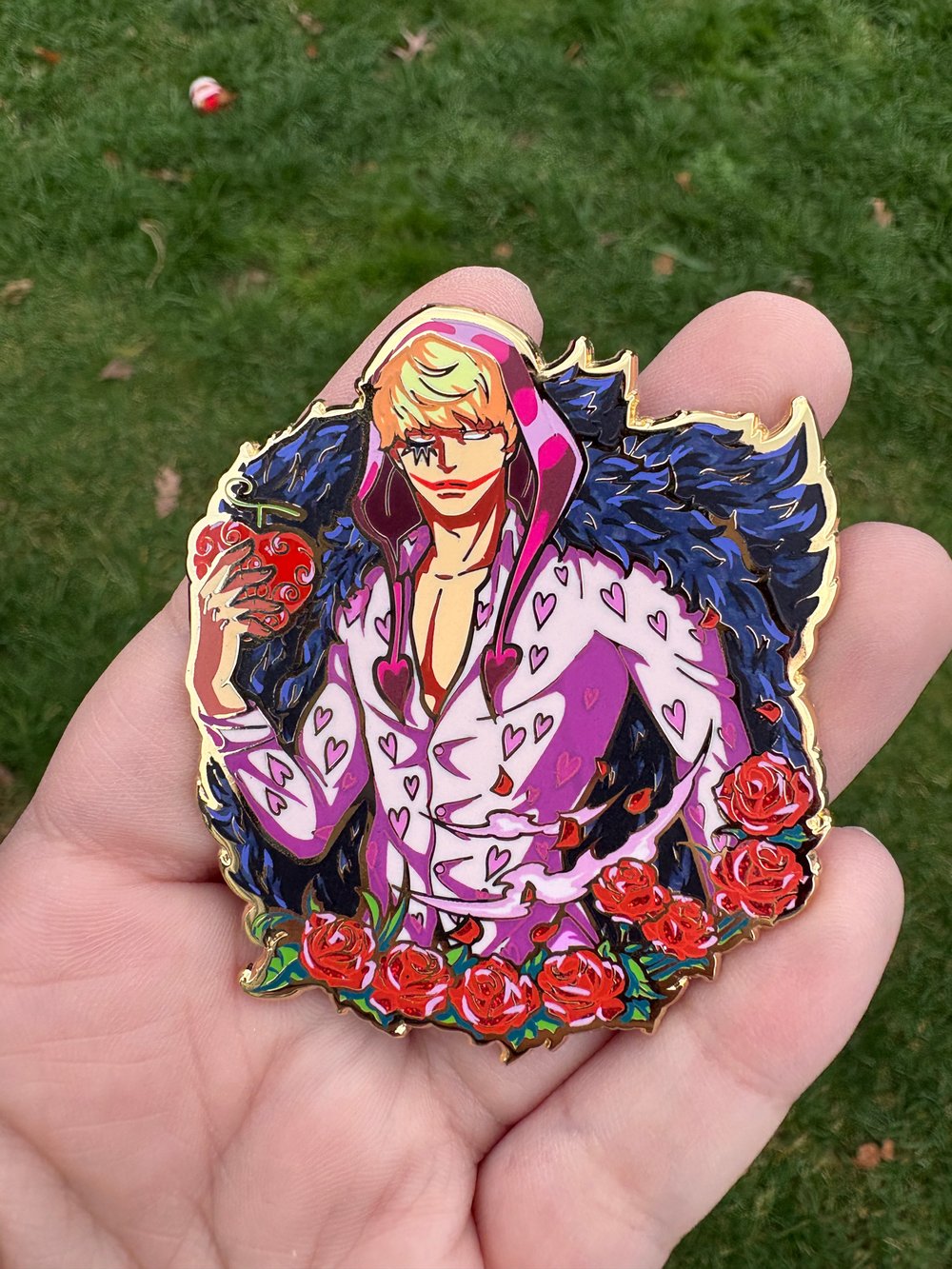 Image of Coras Birthday Enamel Pin