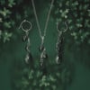 Triple Opihi Earring + Pendant Set 