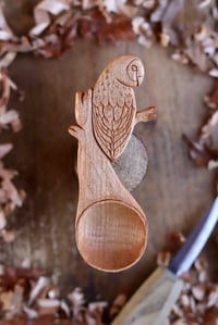 Image 1 of Owl ~ Coffee Scoop 