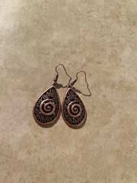 Image 2 of Spiral earrings