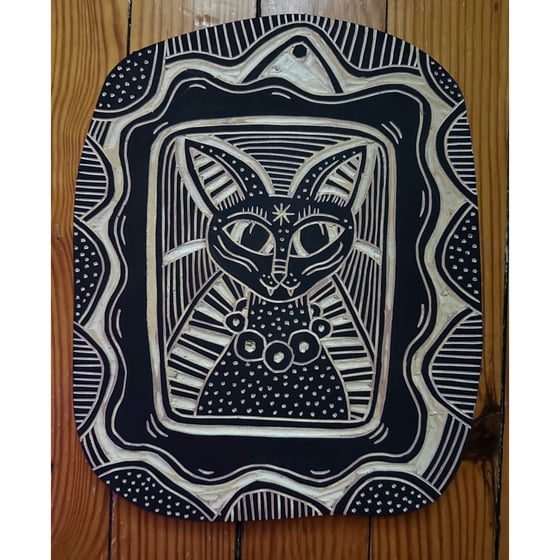 Image of Professional Framed Cat Portrait